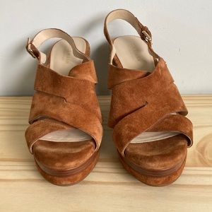 COLE HAAN |Grand Series Laci Suede Wedge SIZE 9B